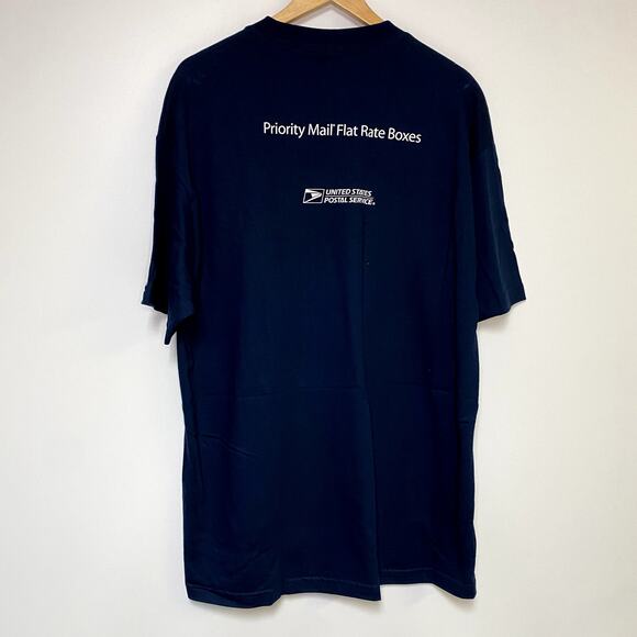 Vintage USPS Shirt Y2K Package US Postal Service Office Vtg - Picture 2 of 2